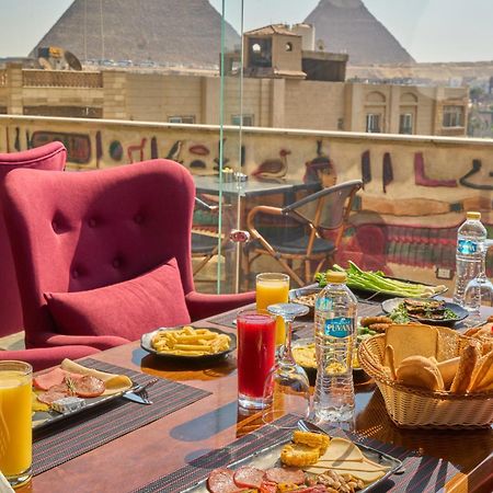 King Pyramids View Hotel Kafret el-Gabal Екстериор снимка